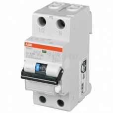 ABB дифференциальный автоматический выключатель DS201 C10a 30mA тип AC