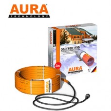 AURA кабель саморегулирующийся греющий на трубу 17W/m 10м
