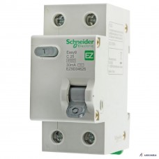Schneider electric EASY 9 Дифференциальный автоматический выключатель 2p 10A 30ma