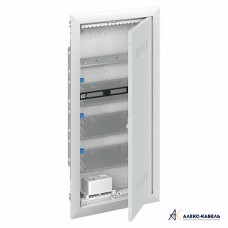 ABB UK640MV шкаф мультимедийный с дверью с вентиляционными отверстиями и DIN-рейкой (4 ряда) 